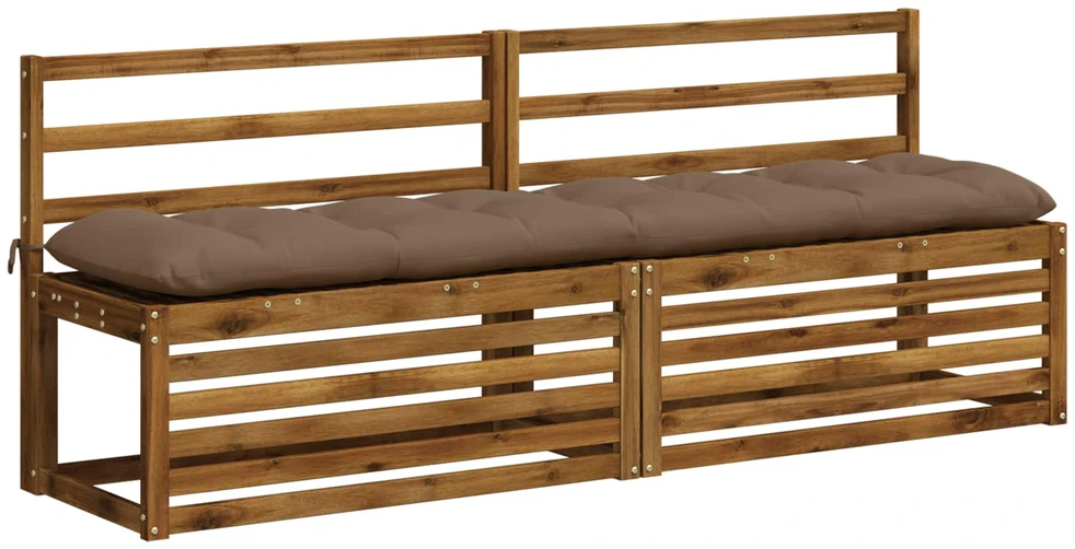 Suoliuko pagalvė VIANEN 100% poliesteris Taupe 200 x 40 x 12 cm