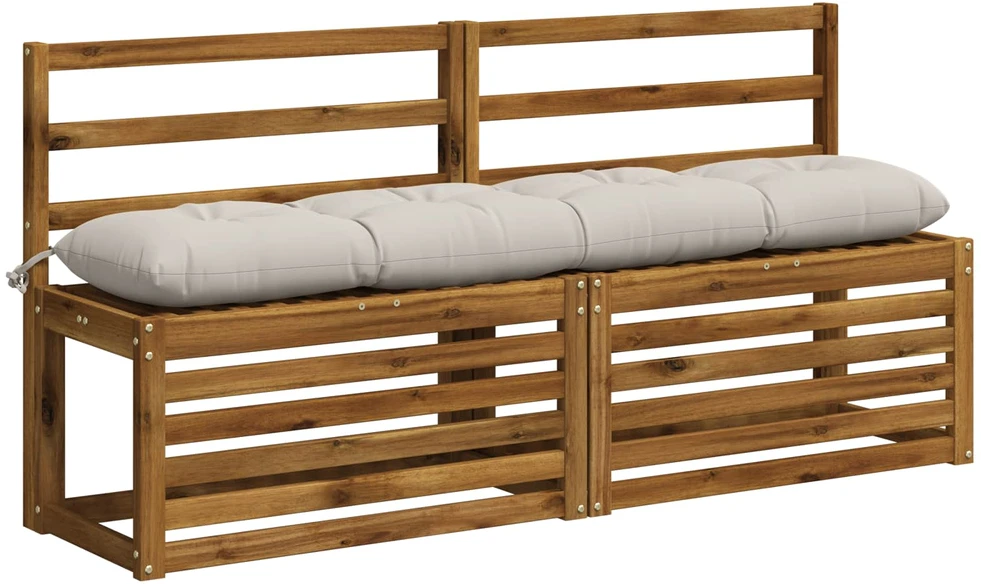 Suoliuko pagalvė VIANEN 100% poliesteris Balta 160 x 30 x 12 cm