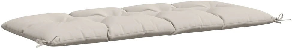Suoliuko pagalvė VIANEN 100% poliesteris Balta 150 x 60 x 12 cm