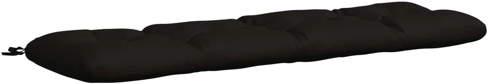 Suoliuko pagalvė VIANEN 100% poliesteris Juoda 140 x 40 x 12 cm