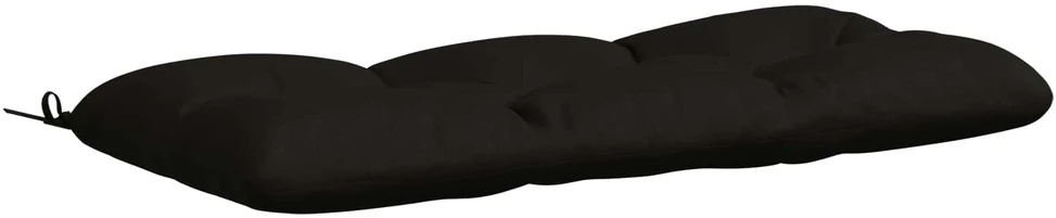 Suoliuko pagalvė VIANEN 100% poliesteris Juoda 130 x 50 x 12 cm