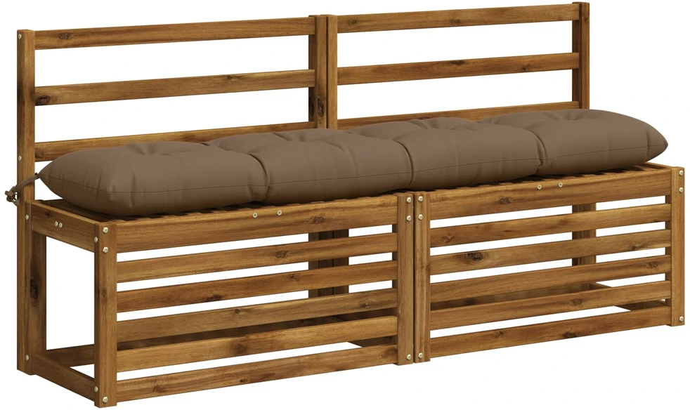 Suoliuko pagalvė VIANEN 100% poliesteris Taupe 140 x 30 x 12 cm