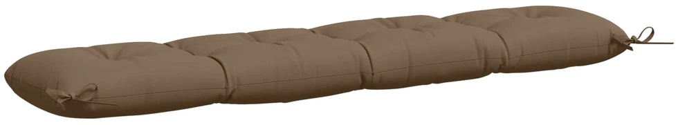Suoliuko pagalvė VIANEN 100% poliesteris Taupe 160 x 30 x 12 cm