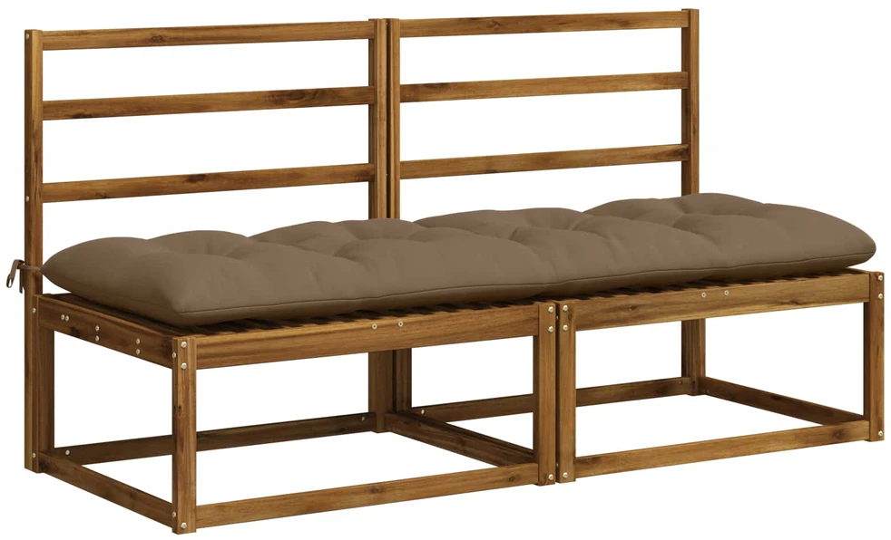 Suoliuko pagalvė VIANEN 100% poliesteris Taupe 170 x 60 x 12 cm