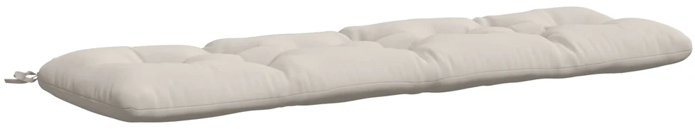 Suoliuko pagalvė VIANEN 100% poliesteris Balta 150 x 40 x 12 cm