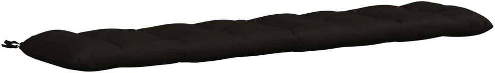 Suoliuko pagalvė VIANEN 100% poliesteris Juoda 190 x 40 x 12 cm