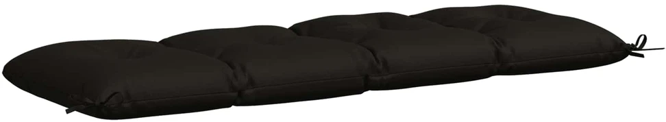 Suoliuko pagalvė VIANEN 100% poliesteris Juoda 140 x 50 x 12 cm
