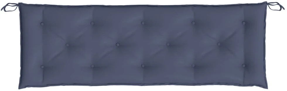 suoliuko pagalvėlės, 2vnt., tamsiai mėlyna, 150x50x7cm, audinys