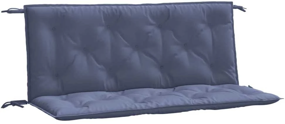 suoliuko pagalvėlės, 2vnt., tamsiai mėlyna, 120x50x7cm, audinys