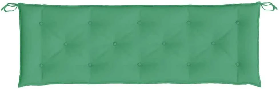Sodo suoliuko pagalvėlė, žalia, 150x(50+50)x7cm, audinys