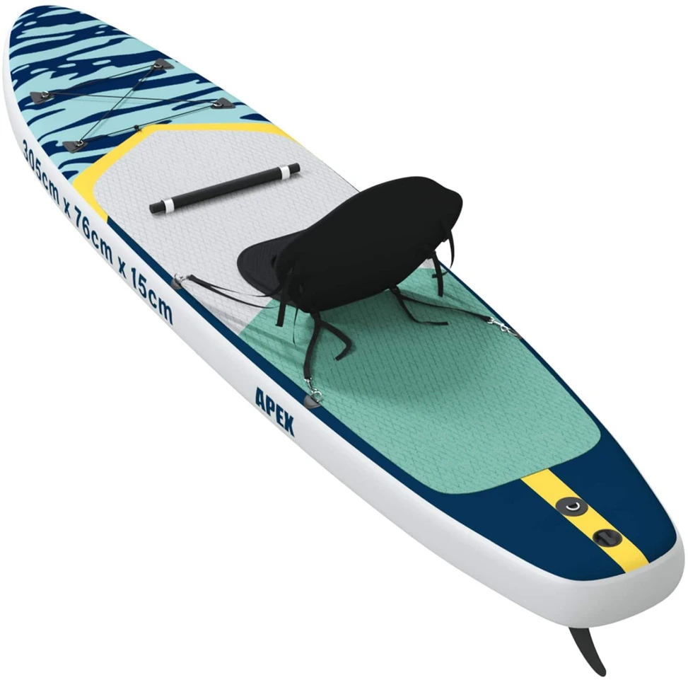 SUP lenta su sėdyne 2-in-1 APEX 305 x 76 x 15 cm Mėlyna