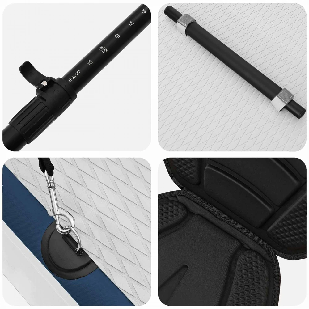 SUP lenta su sėdyne 2-in-1 APEX 305 x 76 x 15 cm Mėlyna
