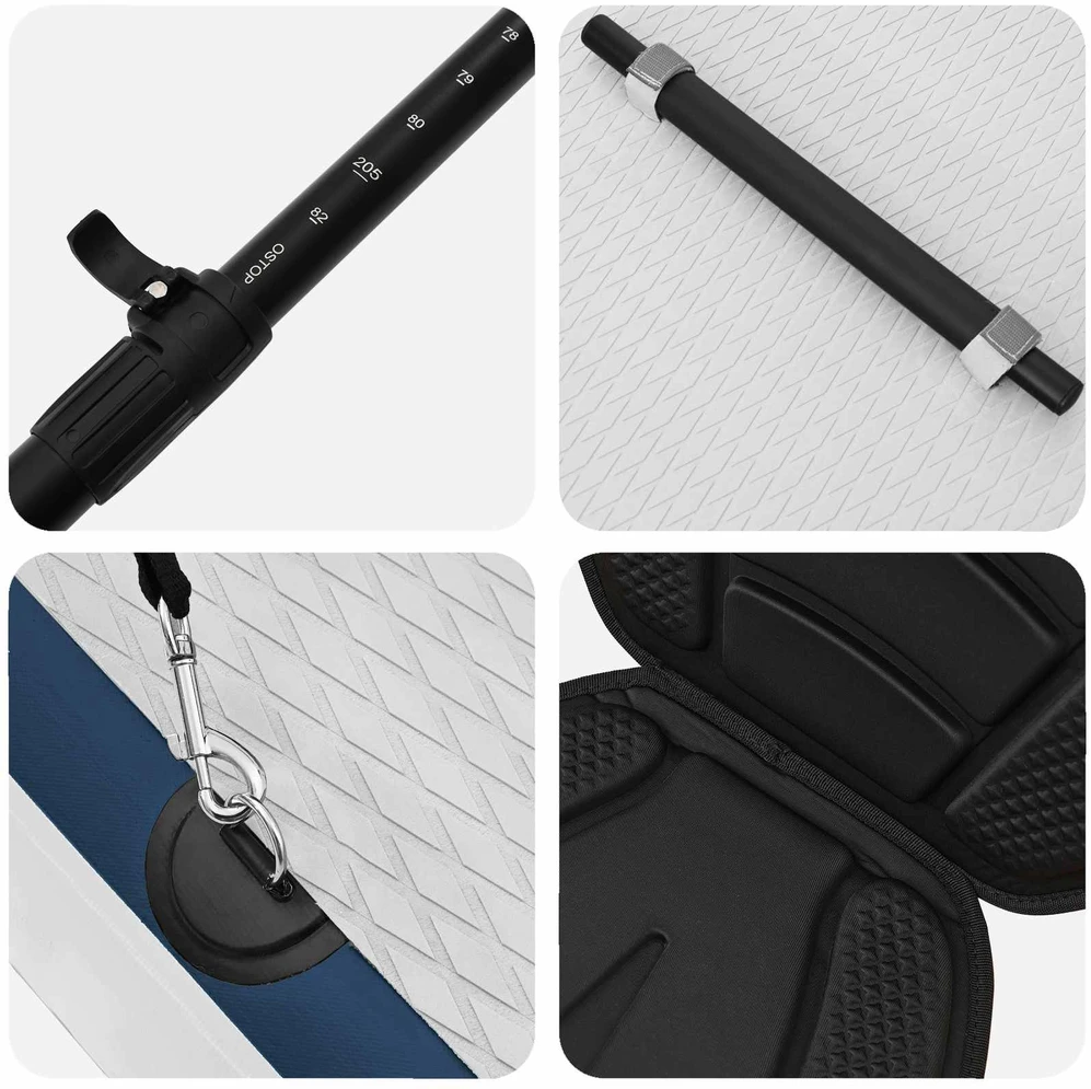 SUP lenta su sėdyne 2-in-1 APEX 305 x 76 x 15 cm Mėlyna