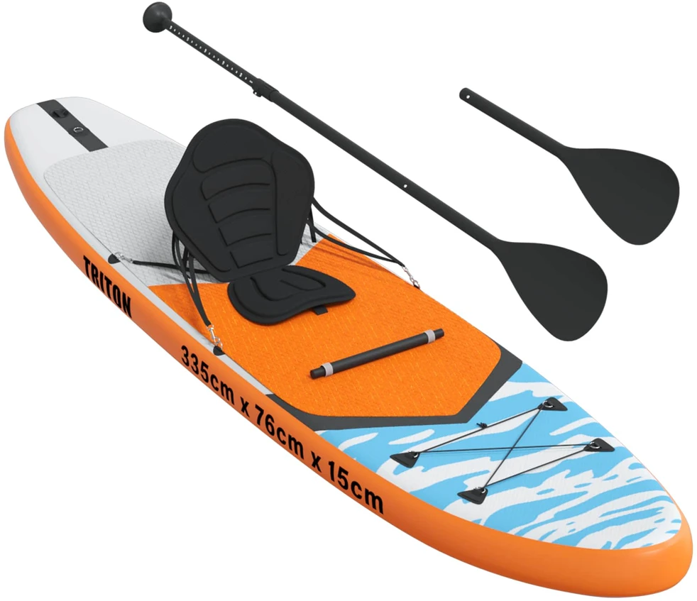 SUP lenta su sėdyne 2-in-1 TRITON 335 x 76 x 15 cm Mėlyna