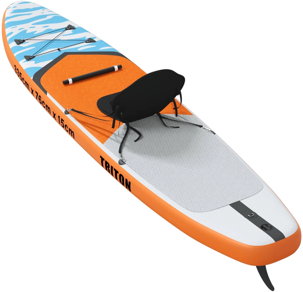 SUP lenta su sėdyne 2-in-1 TRITON 335 x 76 x 15 cm Mėlyna