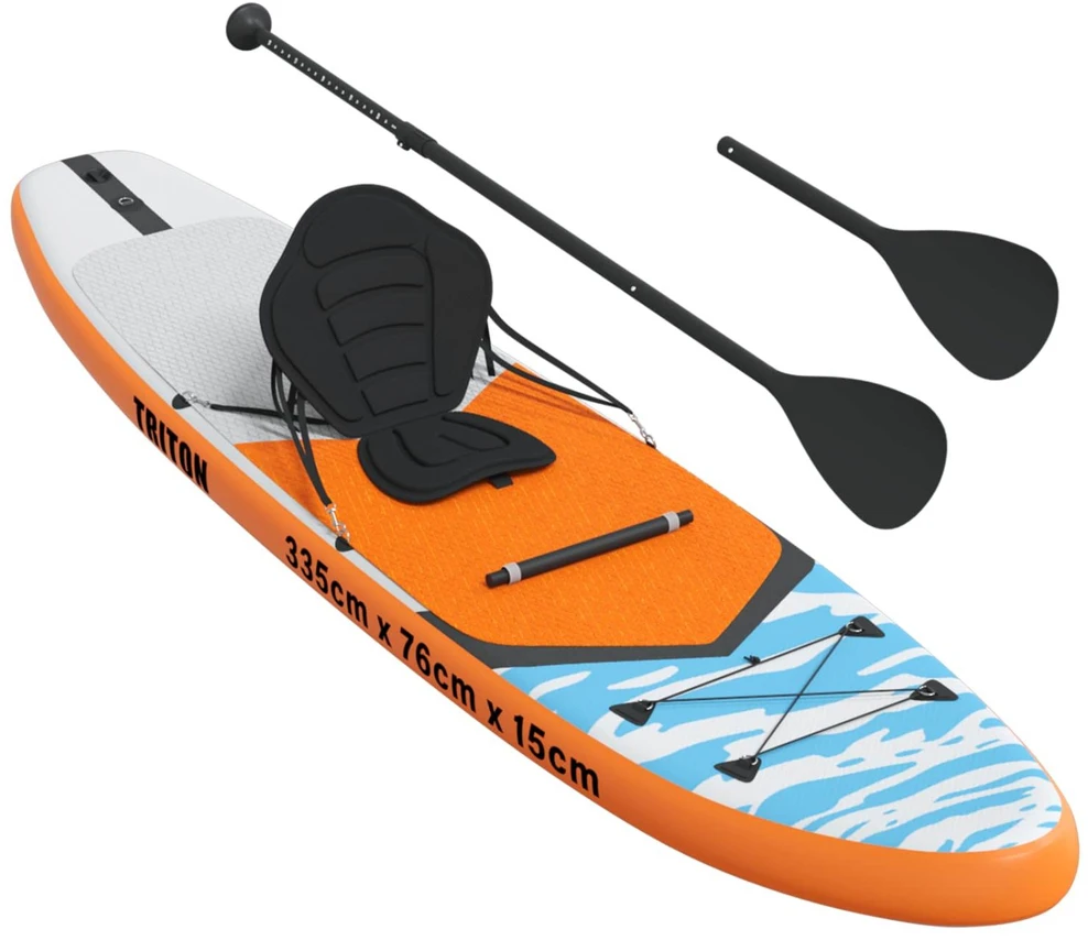 SUP lenta su sėdyne 2-in-1 TRITON 335 x 76 x 15 cm Mėlyna