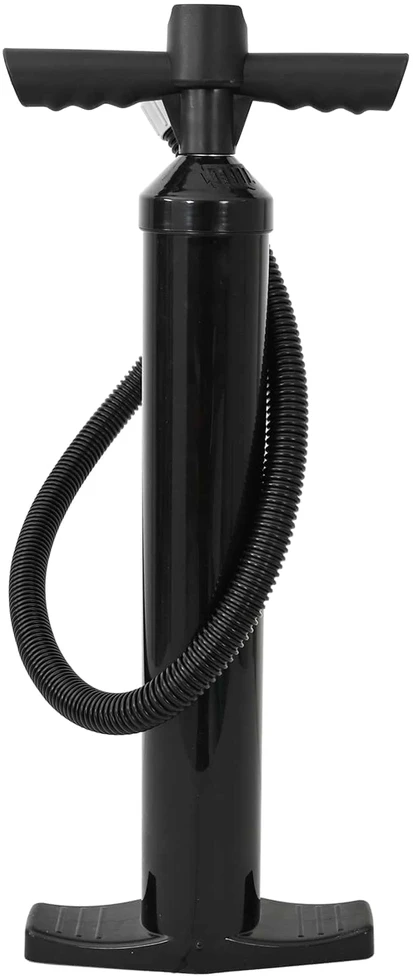 SUP rankinė pompa su manometru Juoda 24 x 7,5 x 58 cm PP