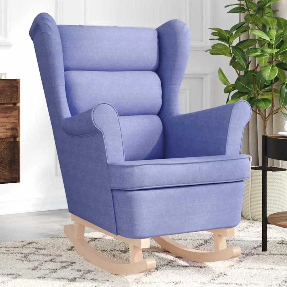 Fotelis Supama kėdė Jeans Mėlyna 74x90x102 cm Audinys