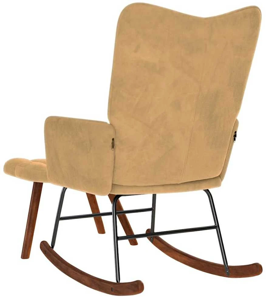 Supama kėdė Brown Velvet