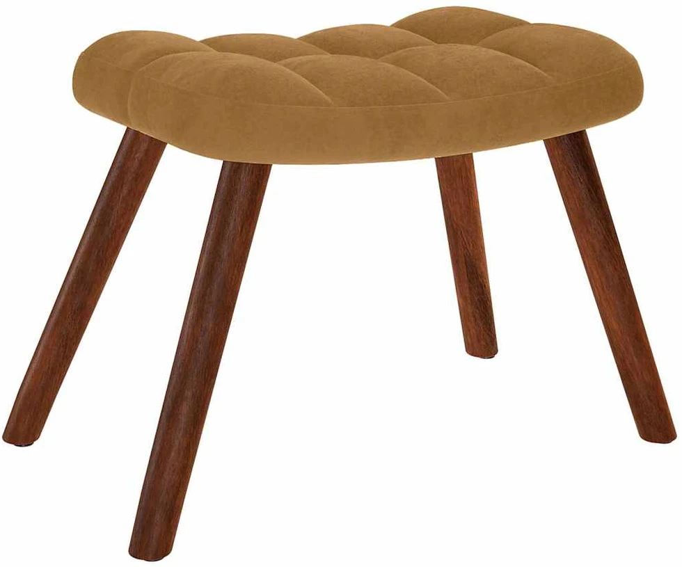 Supama kėdė Brown Velvet