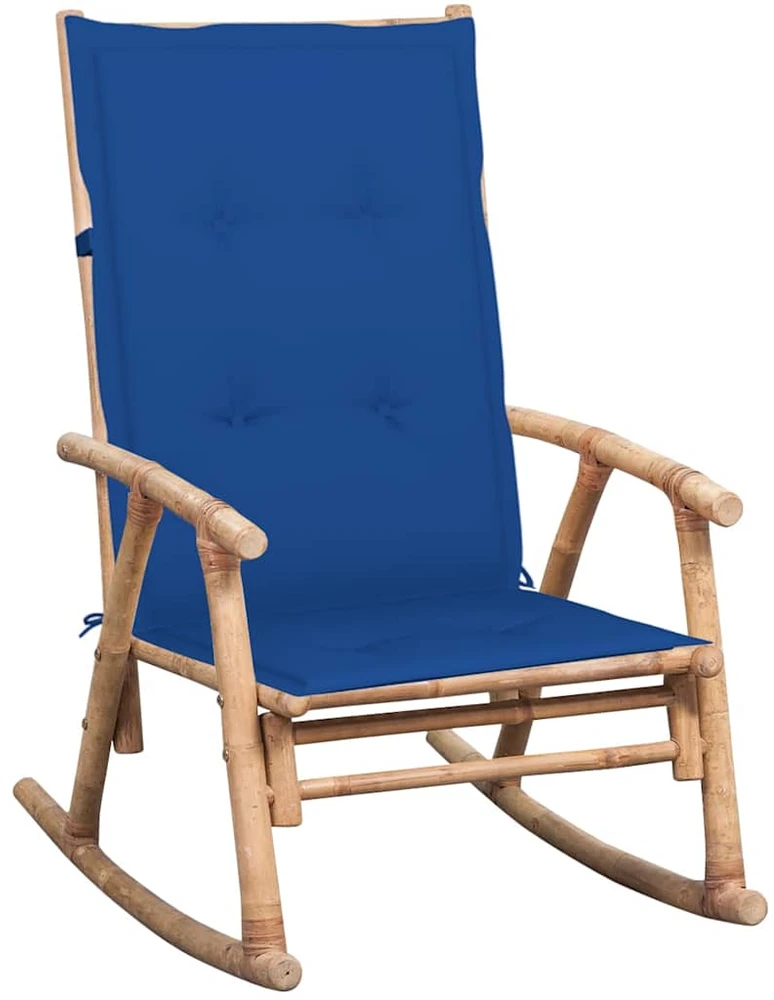 Supama kėdė su pagalvėle, bambukas