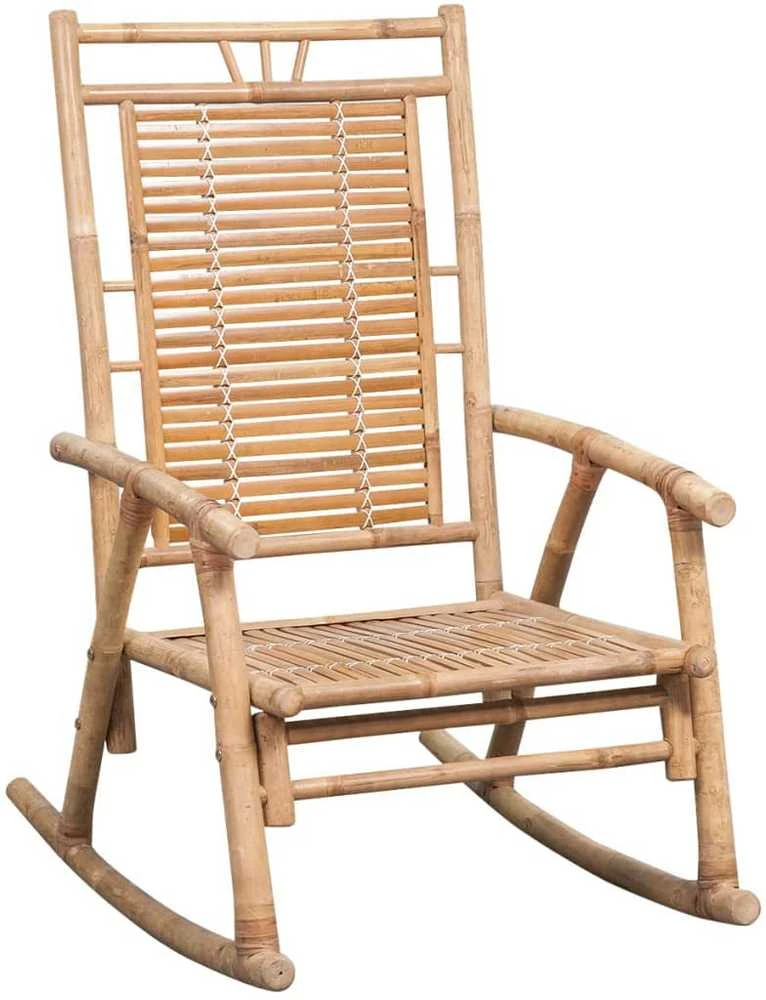 Supama kėdė su pagalvėle, bambukas