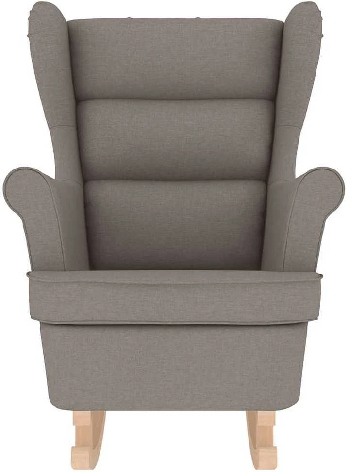 Fotelis Supama kėdė Taupe 74x90x102 cm Audinys