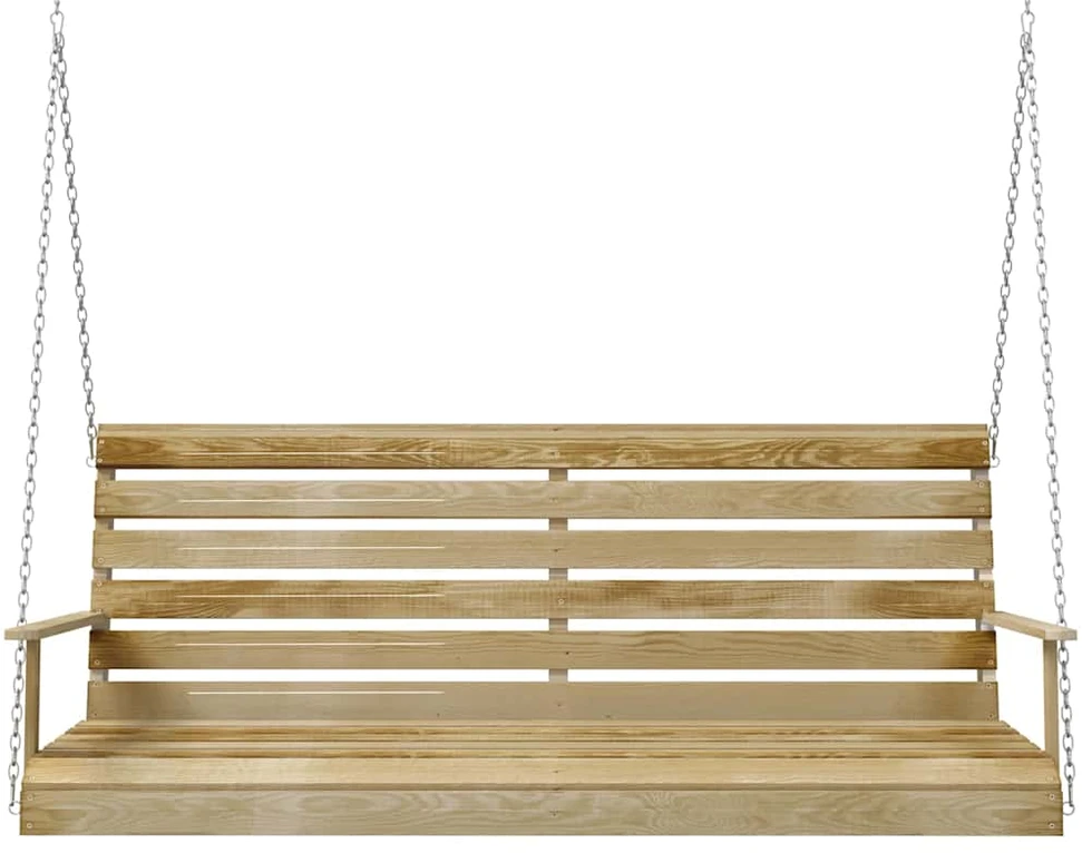 Supamas suoliukas, 155x65x60cm, impregnuota pušies mediena