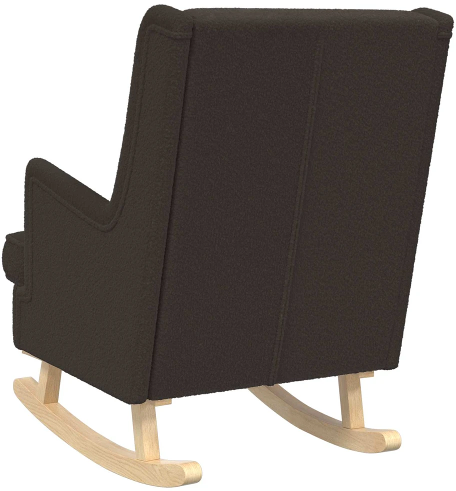 Supamasis krėslas Juoda 62 x 80 x 85 cm Bouclé