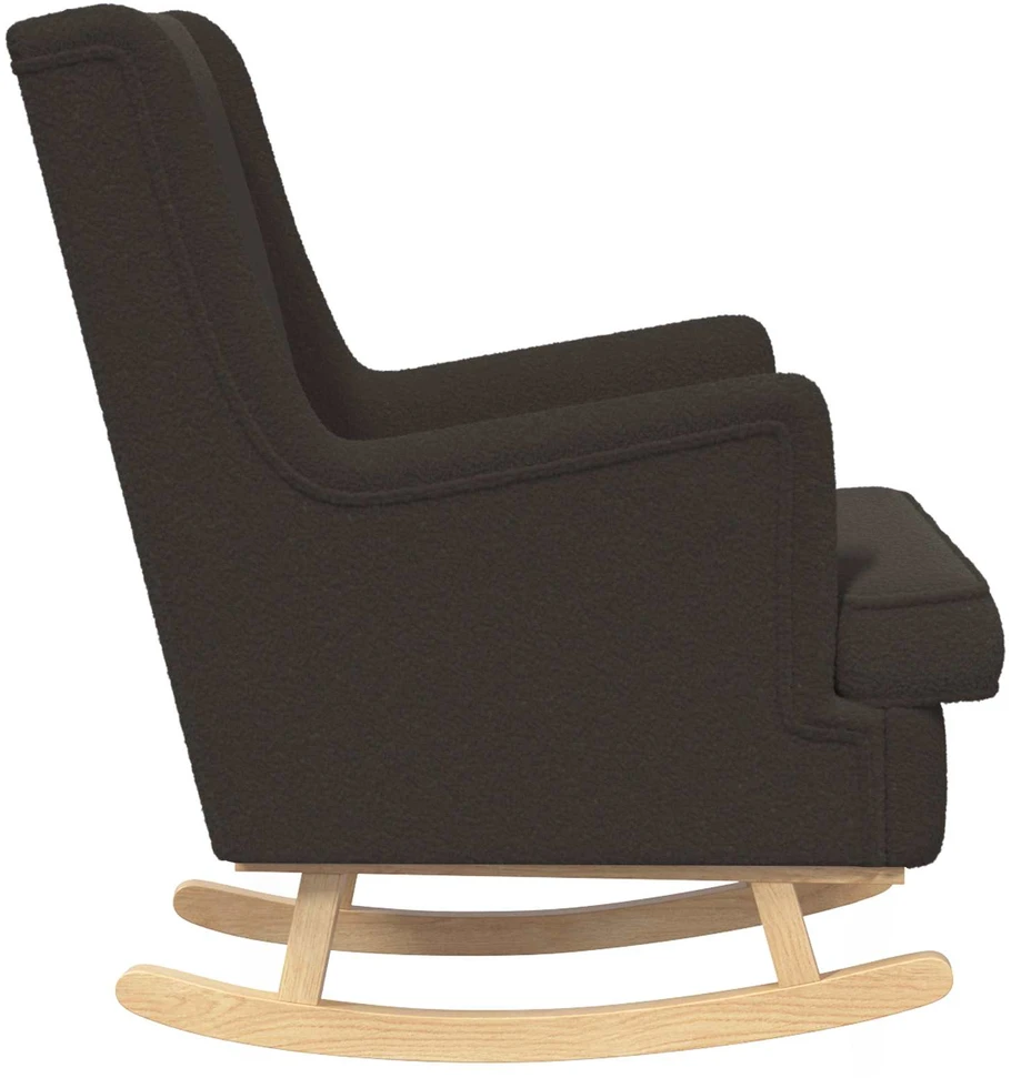 Supamasis krėslas Juoda 62 x 80 x 85 cm Bouclé