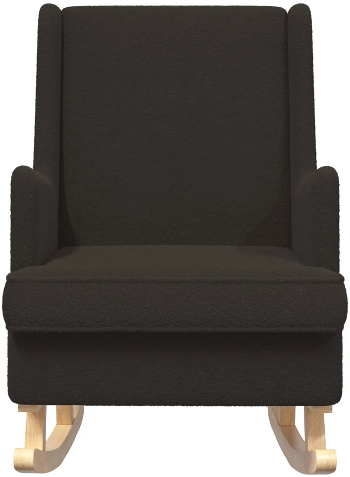 Supamasis krėslas Juoda 62 x 80 x 85 cm Bouclé