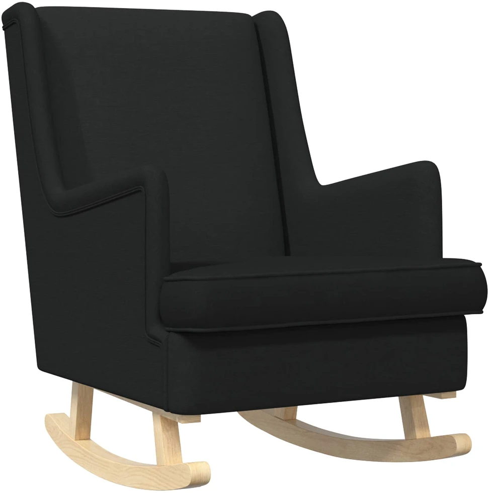 Supamasis krėslas Juodas 62 x 80 x 85 cm audinys