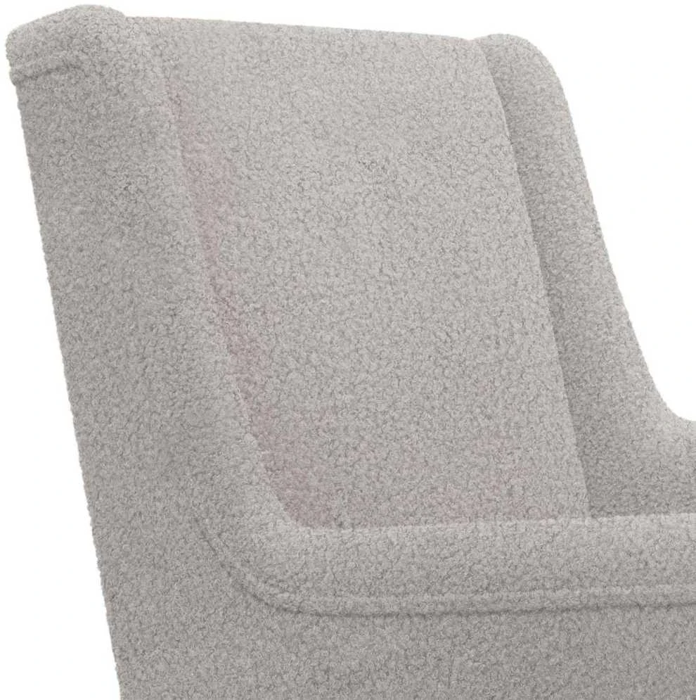 Supamasis krėslas Šviesiai pilka 62 x 80 x 85 cm Bouclé