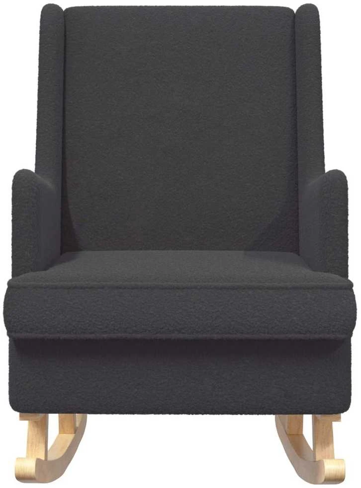 Supamasis krėslas Tamsiai pilka 62 x 80 x 85 cm Bouclé