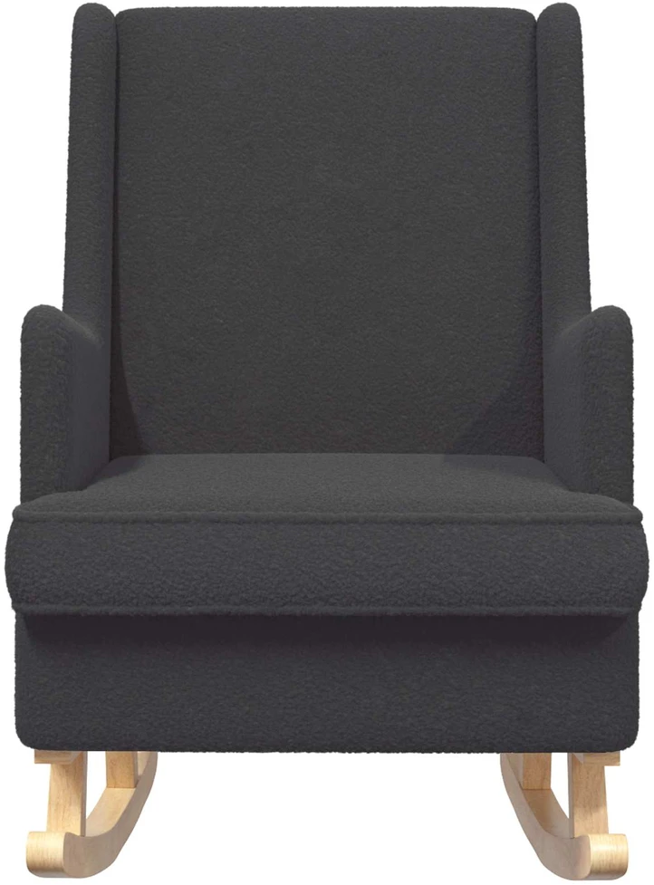 Supamasis krėslas Tamsiai pilka 62 x 80 x 85 cm Bouclé