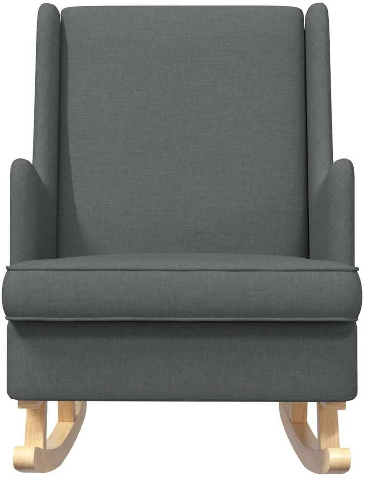 Supamasis krėslas Tamsiai pilka 62 x 80 x 85 cm audinys