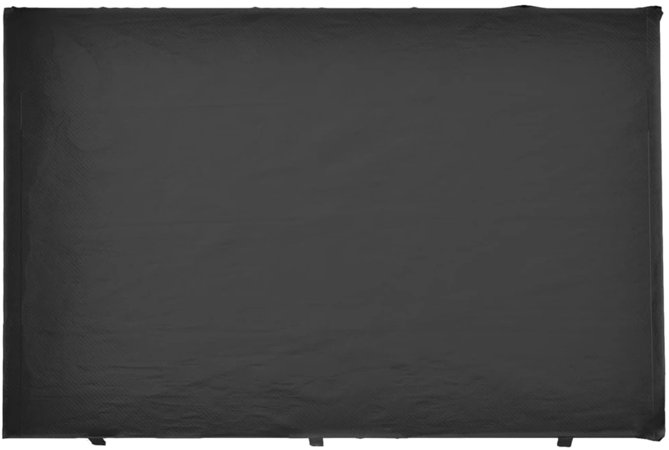 Supamų suoliukų uždangalai, 2vnt., 215x150x130/150cm, PE