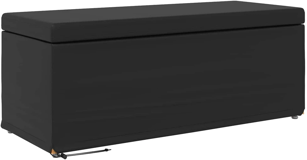Sūpynes Juoda 101 x 41 x 40 cm Dirbtinė Oda ir Inžinerinė Medis