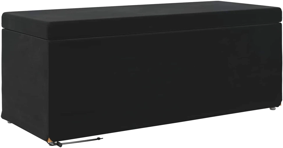 Sūpynes Juoda 101 x 41 x 40 cm Velvetas ir Inžinerinė Medis