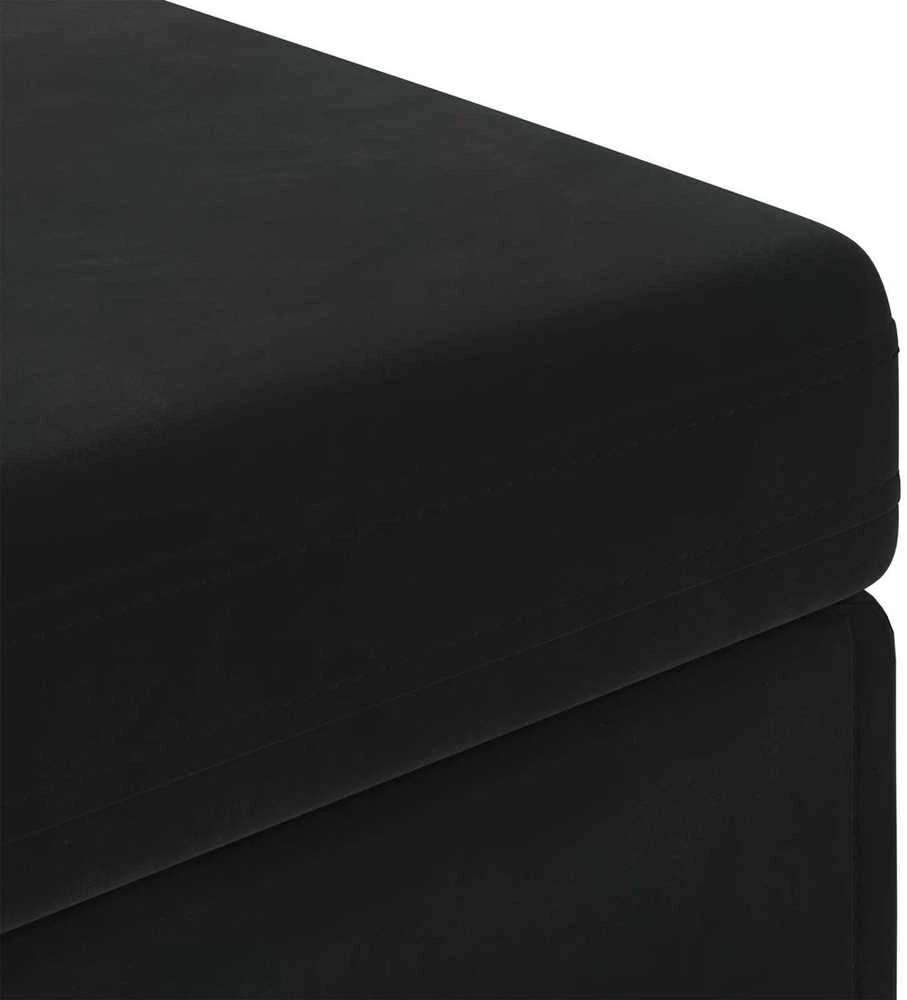 Sūpynes Juoda 101 x 41 x 40 cm Velvetas ir Inžinerinė Medis