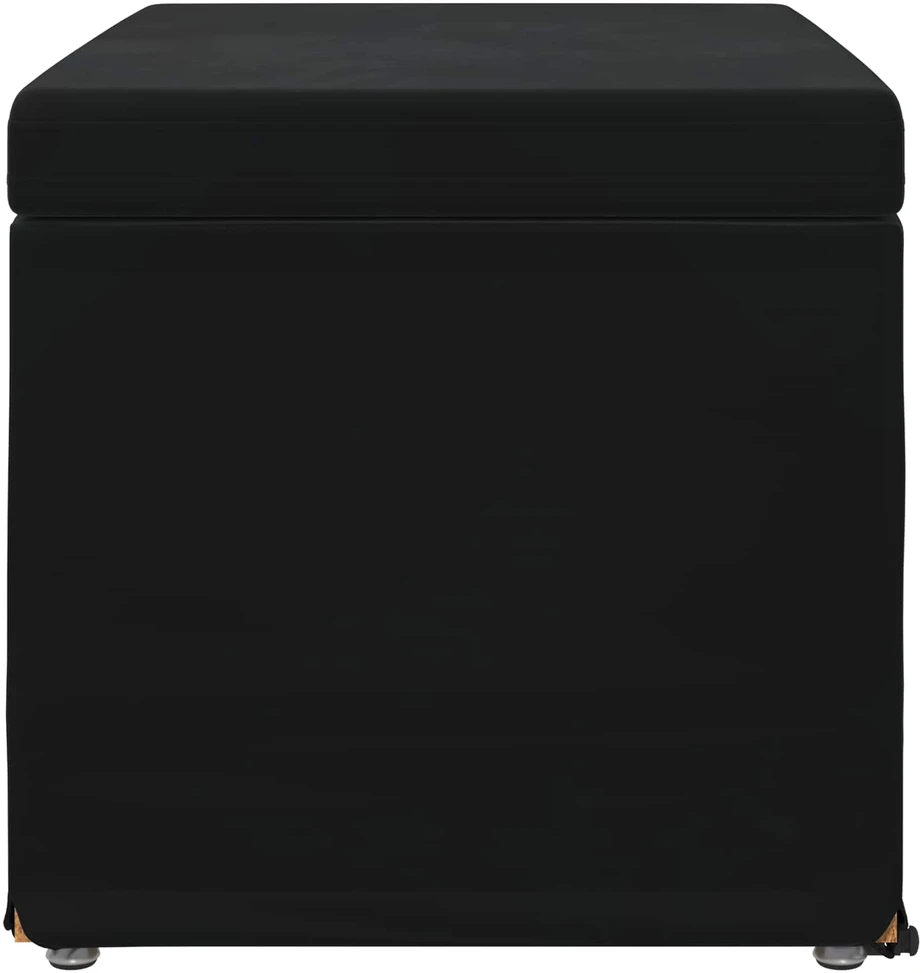 Sūpynes Juoda 61 x 41 x 40 cm Velvetas ir Inžinerinė Medis