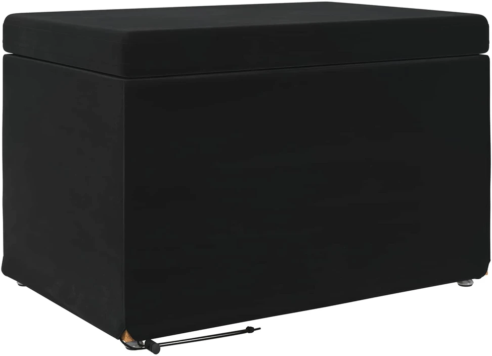 Sūpynes Juoda 61 x 41 x 40 cm Velvetas ir Inžinerinė Medis