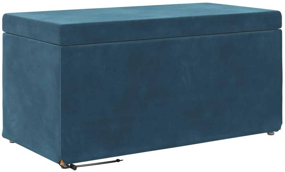 Sūpynes Mėlyna 81 x 41 x 40 cm Velvetas ir Inžinerinė Medis