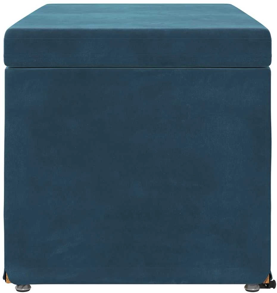 Sūpynes Mėlyna 81 x 41 x 40 cm Velvetas ir Inžinerinė Medis