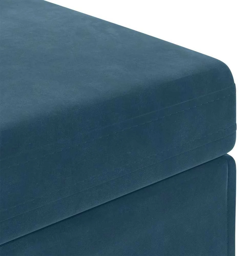 Sūpynes Mėlyna 81 x 41 x 40 cm Velvetas ir Inžinerinė Medis