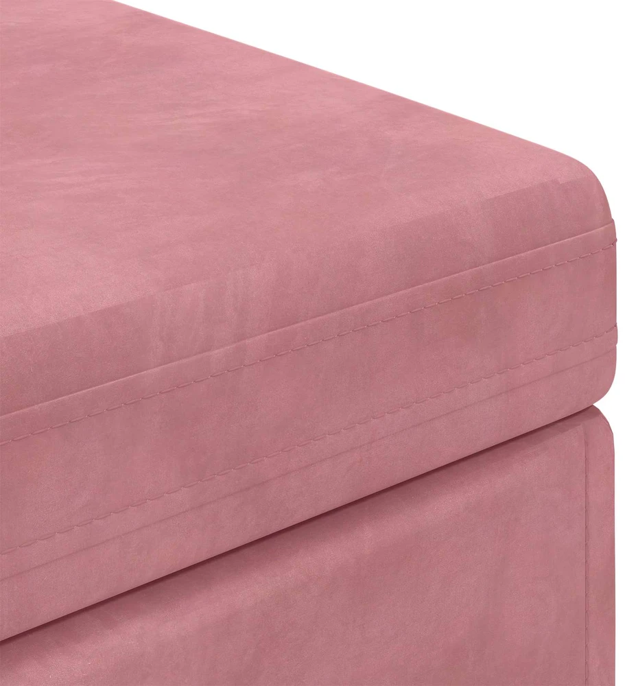 Sūpynes Rožinė 101 x 41 x 40 cm Velvetas ir Inžinerinė Medis