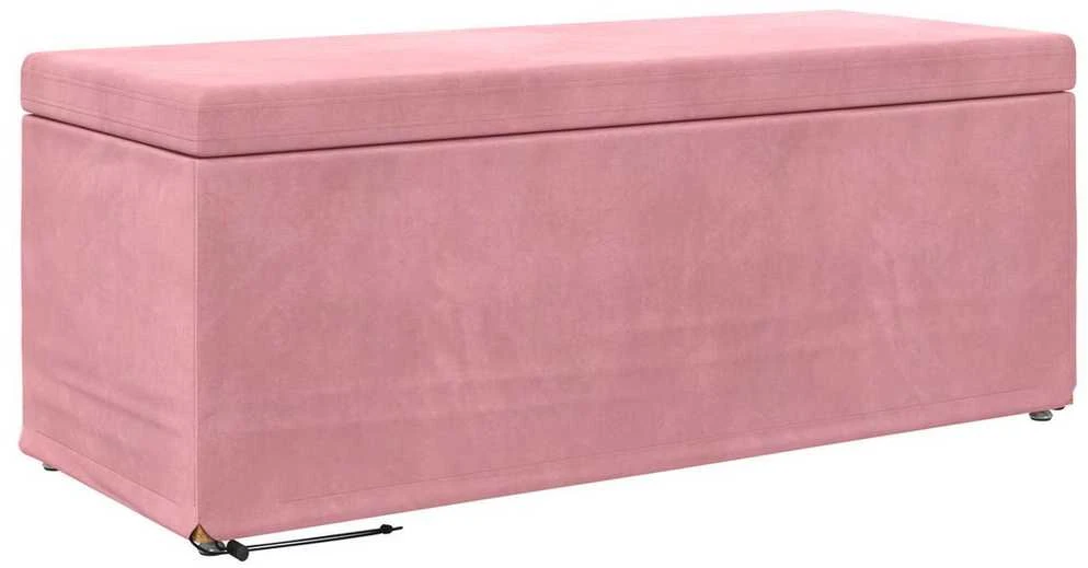 Sūpynes Rožinė 101 x 41 x 40 cm Velvetas ir Inžinerinė Medis