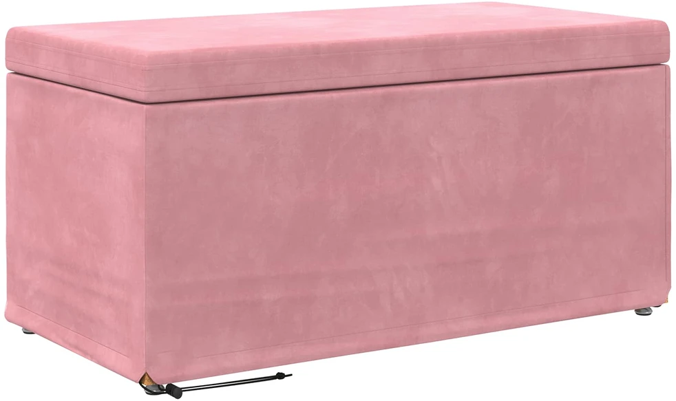 Sūpynes Rožinė 81 x 41 x 40 cm Velvetas ir Inžinerinė Medis
