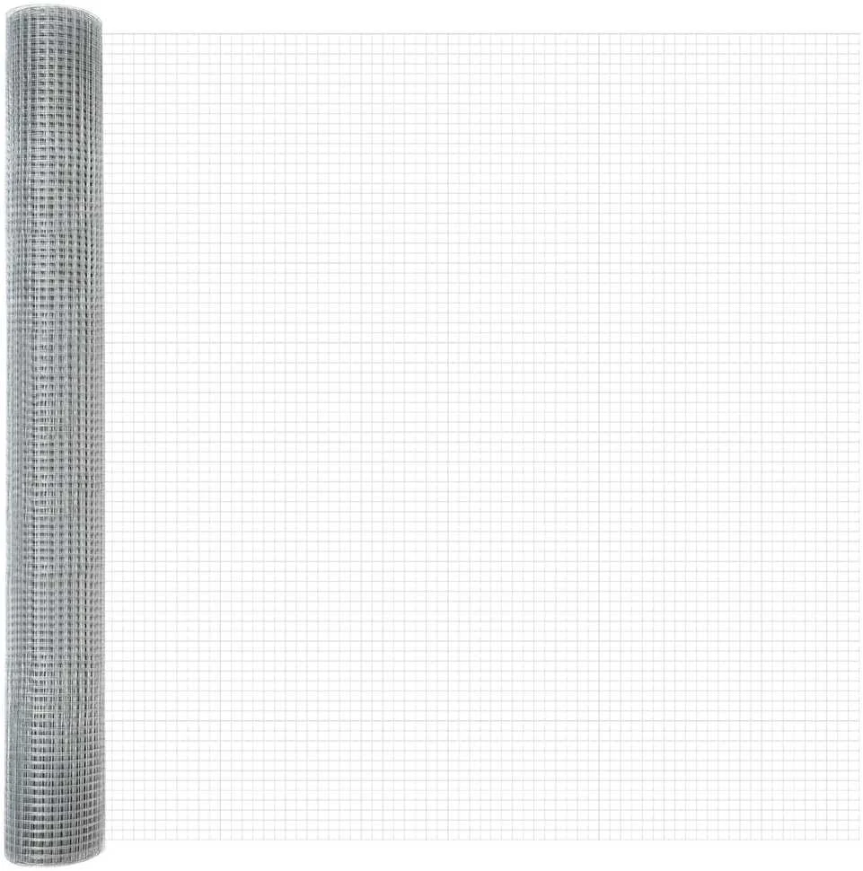 Suvirinto vielos tvoros 1000 x 140 cm Sidabro
