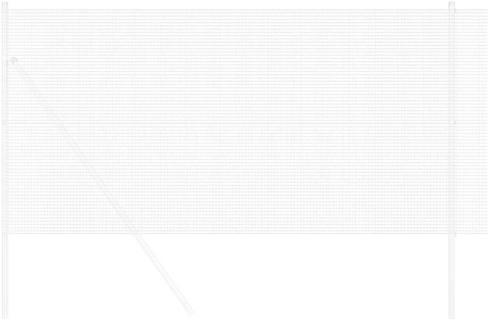 Suvirinto vielos tvoros 2500 x 120 cm Sidabro